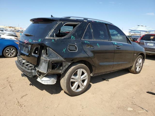 4JGDA5HB6CA027439 - 2012 MERCEDES-BENZ ML 350 4MATIC BLACK photo 3