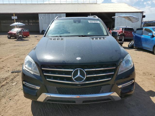 4JGDA5HB6CA027439 - 2012 MERCEDES-BENZ ML 350 4MATIC BLACK photo 5