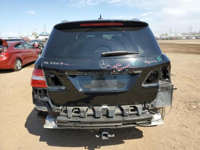 4JGDA5HB6CA027439 - 2012 MERCEDES-BENZ ML 350 4MATIC BLACK photo 6
