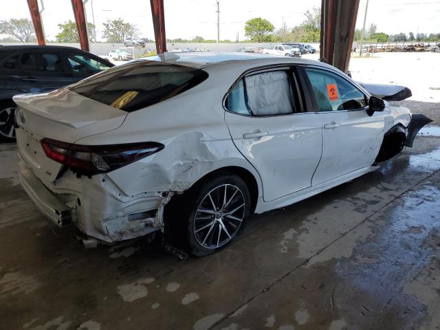 4T1G11AK2PU735627 - 2023 TOYOTA CAMRY SE NIGHT SHADE WHITE photo 3