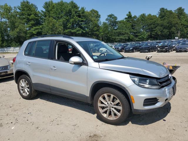 WVGBV7AX0HK044283 - 2017 VOLKSWAGEN TIGUAN S SILVER photo 4