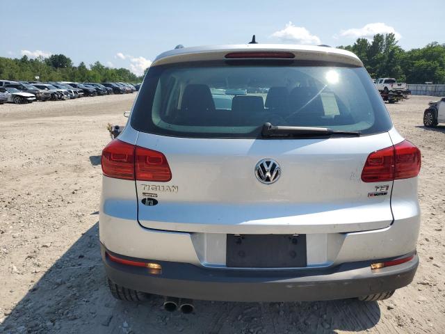 WVGBV7AX0HK044283 - 2017 VOLKSWAGEN TIGUAN S SILVER photo 6