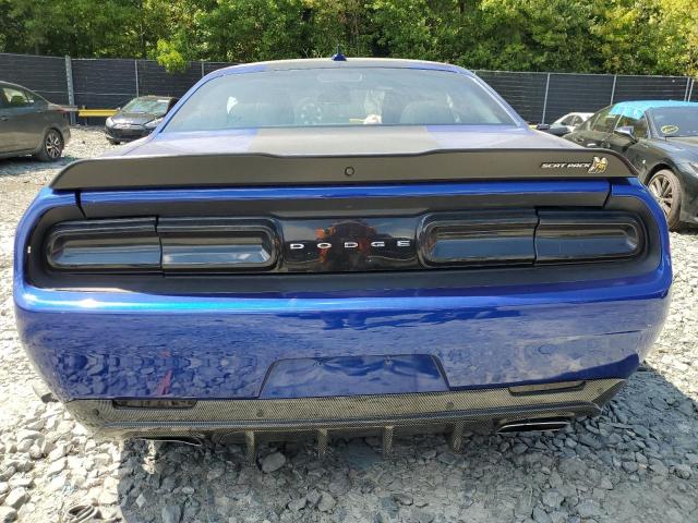 2C3CDZFJ3MH502481 - 2021 DODGE CHALLENGER R/T SCAT PACK BLUE photo 6