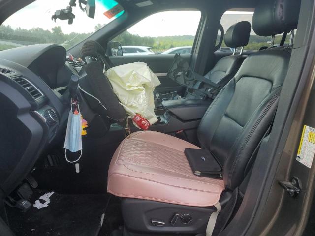 1FM5K8D87GGB77608 - 2016 FORD EXPLORER XLT ყავისფერი ფოტო 7