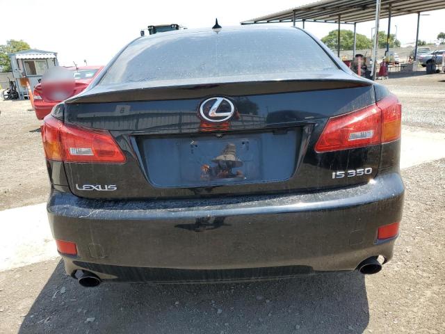 JTHBE262272009570 - 2007 LEXUS IS 350 BLACK photo 6