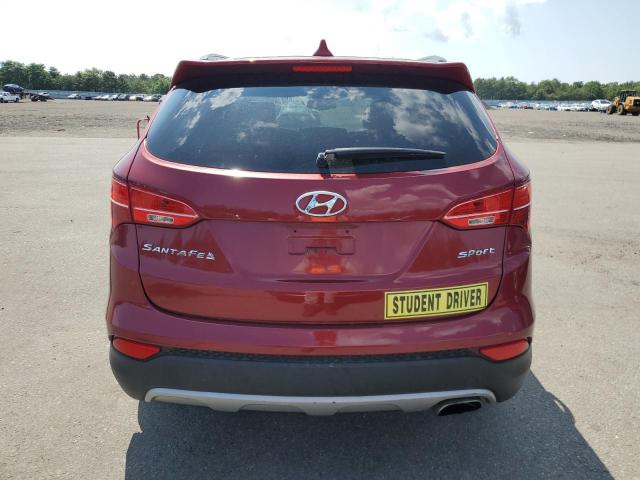 5XYZU3LB0DG081592 - 2013 HYUNDAI SANTA FE S RED photo 6