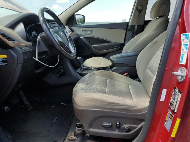 5XYZU3LB0DG081592 - 2013 HYUNDAI SANTA FE S RED photo 7