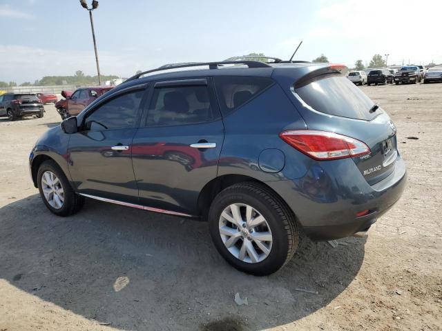 JN8AZ1MW1EW514740 - 2014 NISSAN MURANO S BLUE photo 2