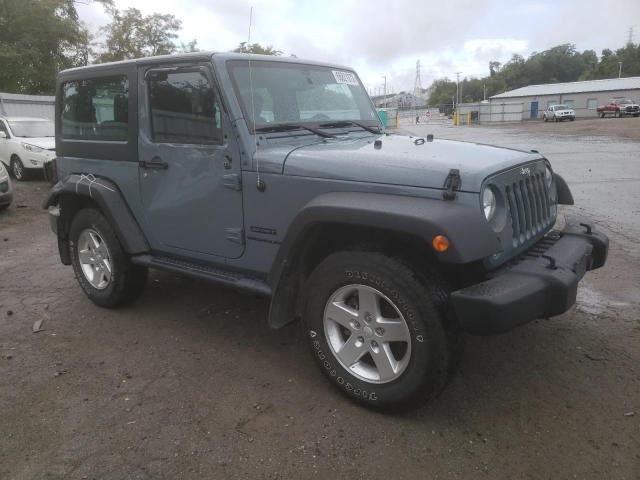 1C4AJWAG0EL323891 - 2014 JEEP WRANGLER SPORT GRAY photo 4