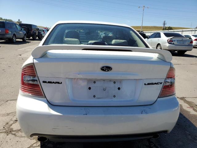 4S3BL616677210819 - 2007 SUBARU LEGACY 2.5I WHITE photo 6