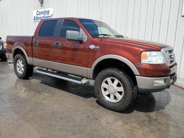 1FTPW14545KC99089 - 2005 FORD F150 SUPERCREW TWO TONE photo 4