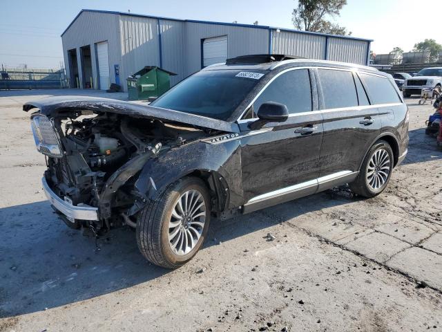 5LM5J7WC7MGL18295 - 2021 LINCOLN AVIATOR RESERVE BLACK photo 1