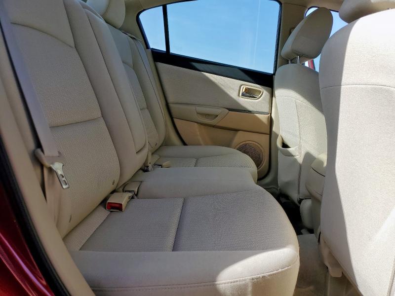 JM1BK32F891187579 - 2009 MAZDA 3 I BURGUNDY photo 10