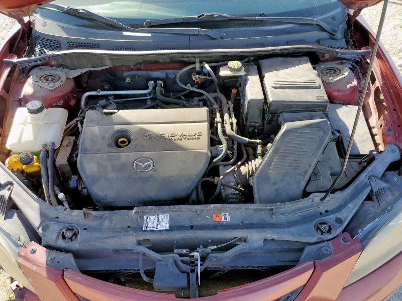 JM1BK32F891187579 - 2009 MAZDA 3 I BURGUNDY photo 11