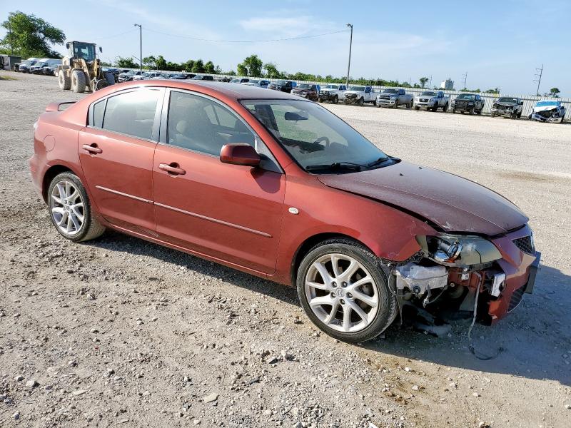 JM1BK32F891187579 - 2009 MAZDA 3 I BURGUNDY photo 4