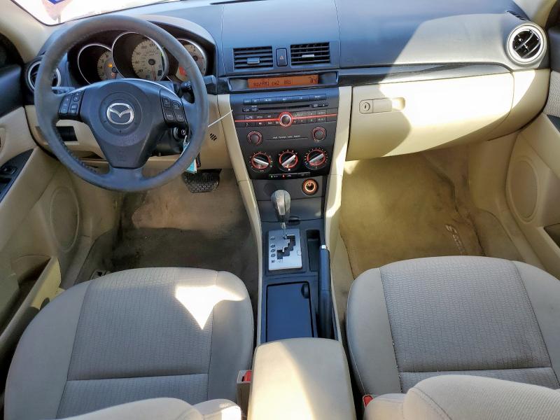 JM1BK32F891187579 - 2009 MAZDA 3 I BURGUNDY photo 8