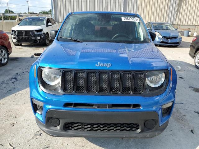 ZACNJBAB5LPL77255 - 2020 JEEP RENEGADE SPORT BLUE photo 5