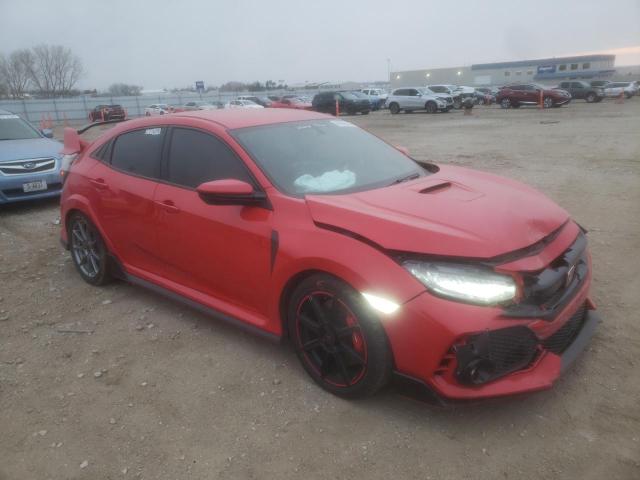 SHHFK8G78JU201944 - 2018 HONDA CIVIC TYPE-R TOURING RED photo 4