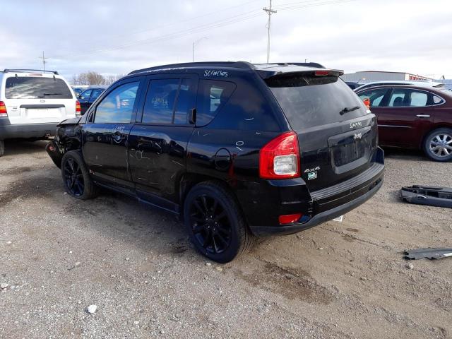 1C4NJDEB9CD698030 - 2012 JEEP COMPASS LATITUDE BLACK photo 3