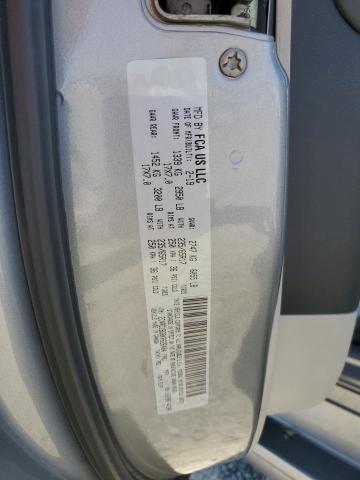 2C4RC1BG8KR626404 - 2019 CHRYSLER PACIFICA TOURING L Gümüş foto 13