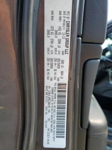 1C4RJFJM2EC390145 - 2014 JEEP GRAND CHER SUMMIT ნაცრისფერი ფოტო 13