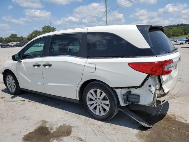 5FNRL6H24KB121674 - 2019 HONDA ODYSSEY LX WHITE photo 2