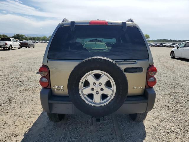 1J4GL48K47W694227 - 2007 JEEP LIBERTY SPORT Qızıl foto 6