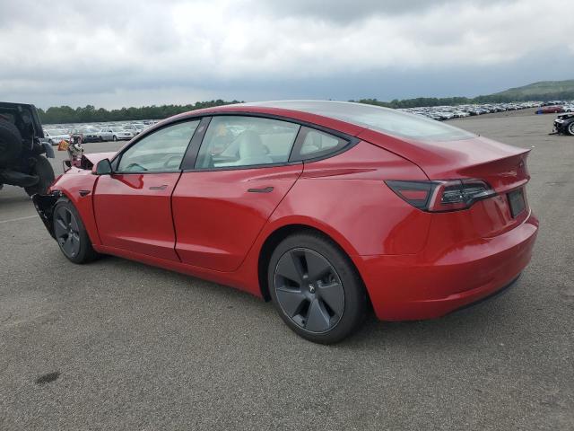 5YJ3E1EB9MF860114 - 2021 TESLA MODEL 3 Kırmızı fotoğraf 2