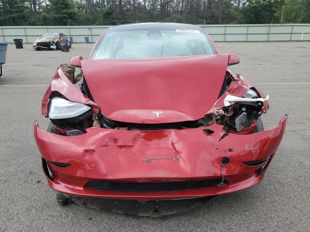 5YJ3E1EB9MF860114 - 2021 TESLA MODEL 3 Kırmızı fotoğraf 5