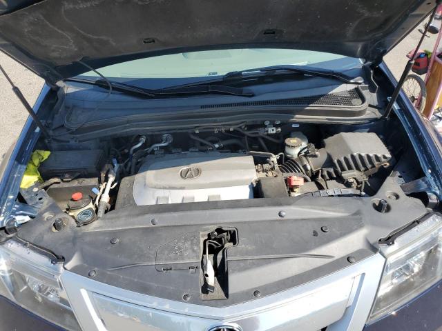 2HNYD2H64BH518309 - 2011 ACURA MDX TECHNOLOGY ლურჯი ფოტო 12