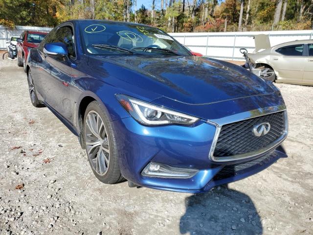 JN1EV7ELXHM554107 - 2017 INFINITI Q60 PREMIUM BLUE photo 1