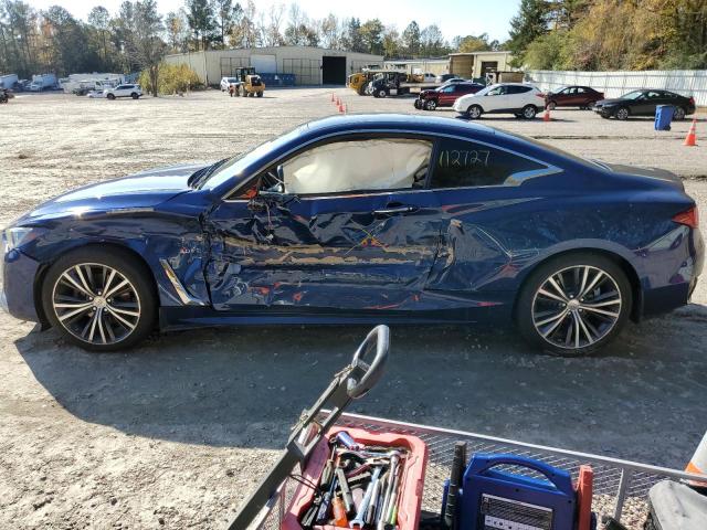 JN1EV7ELXHM554107 - 2017 INFINITI Q60 PREMIUM BLUE photo 9