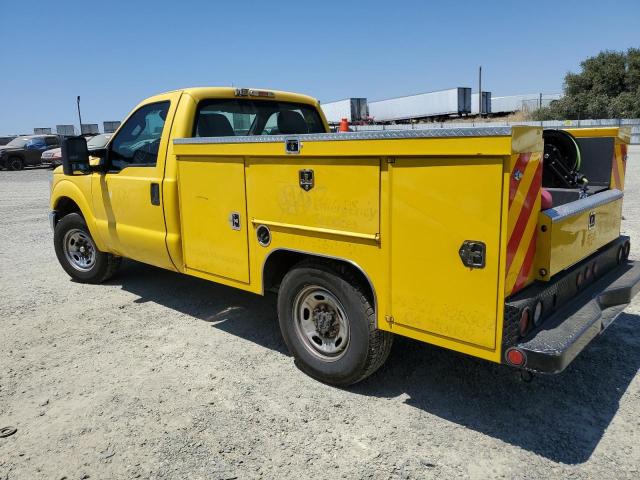 1FDBF2A60GEA74288 - 2016 FORD F250 SUPER DUTY YELLOW photo 2