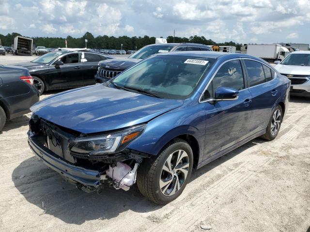 4S3BWAD67N3025866 - 2022 SUBARU LEGACY PREMIUM BLUE photo 1