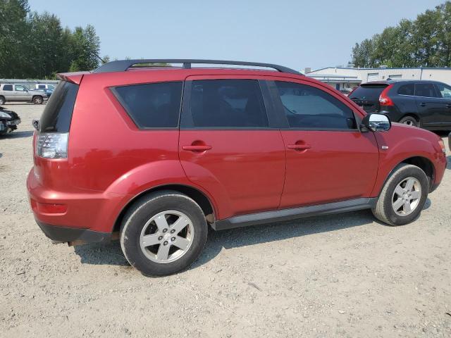 JA4AT2AW8AZ006565 - 2010 MITSUBISHI OUTLANDER ES RED photo 3