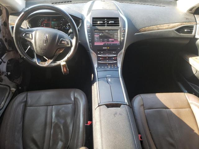 3LN6L2JK5FR605133 - 2015 LINCOLN MKZ WHITE photo 8