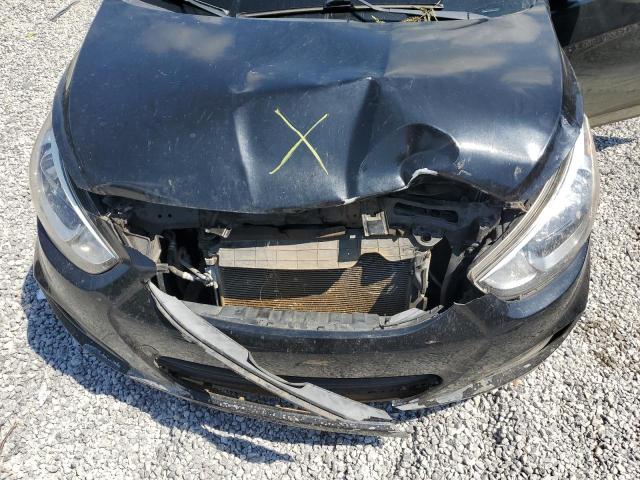 KMHCT4AE9HU374774 - 2017 HYUNDAI ACCENT SE BLACK photo 11