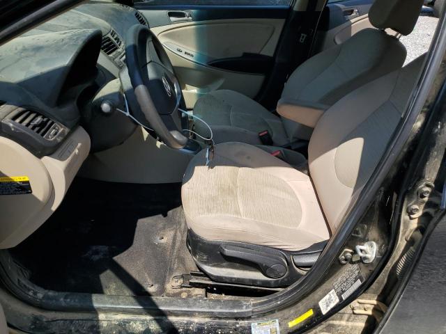 KMHCT4AE9HU374774 - 2017 HYUNDAI ACCENT SE BLACK photo 7