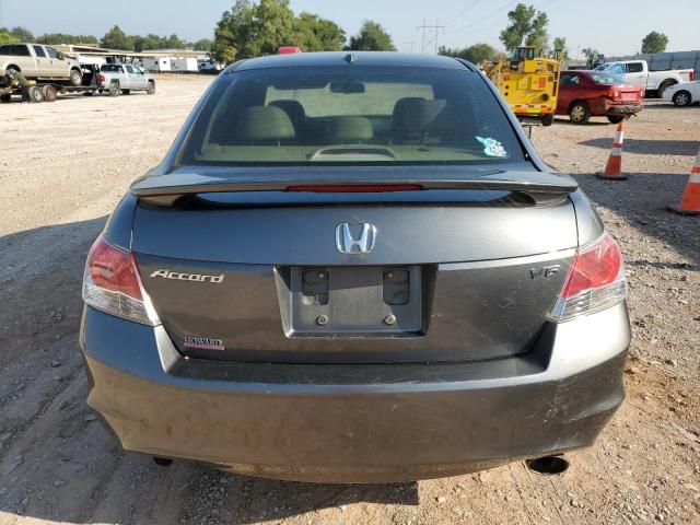 1HGCP36848A043478 - 2008 HONDA ACCORD EXL GRAY photo 6