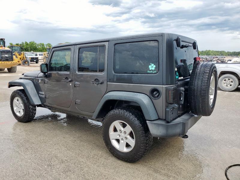 1C4BJWDG3GL338257 - 2016 JEEP WRANGLER U SPORT Boz foto 2