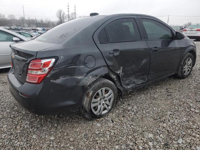 1G1JB5SH9H4156551 - 2017 CHEVROLET SONIC LS 灰色 照片 3