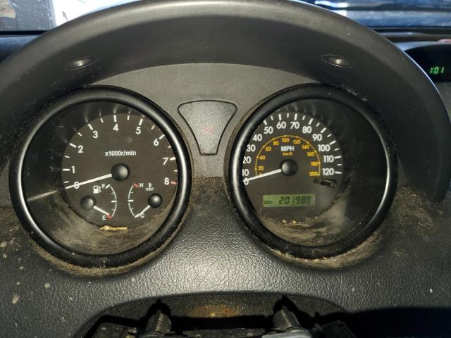 KL1TD66657B717712 - 2007 CHEVROLET AVEO BASE ORANGE photo 9