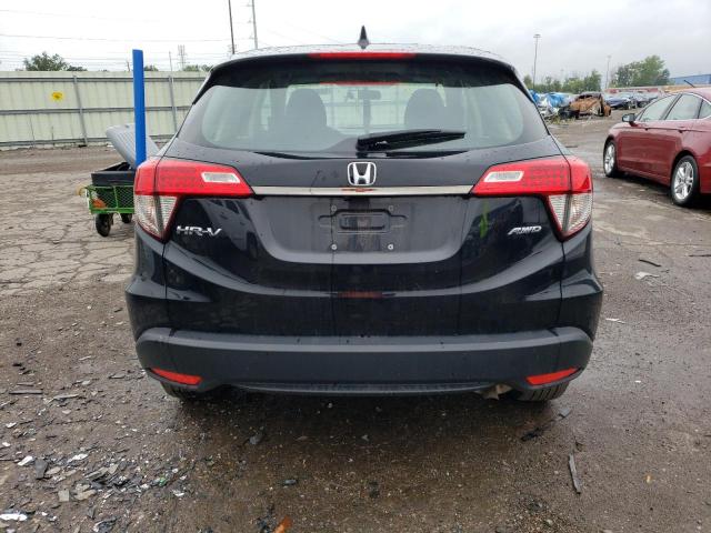 3CZRU6H35NM717702 - 2022 HONDA HR-V LX BLACK photo 6