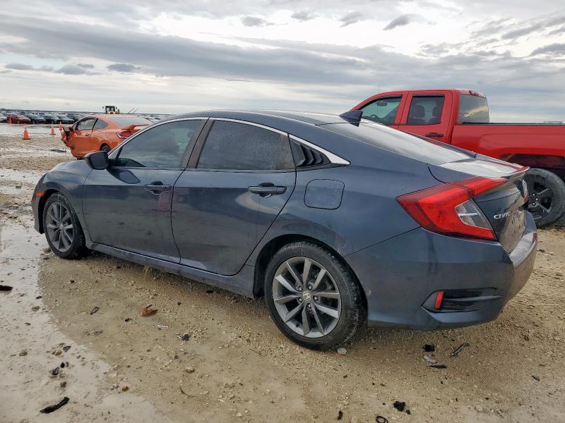 2HGFC1F32LH682129 - 2020 HONDA CIVIC EX BLUE photo 2