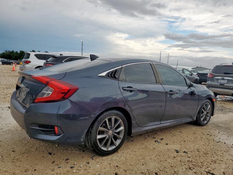 2HGFC1F32LH682129 - 2020 HONDA CIVIC EX BLUE photo 3