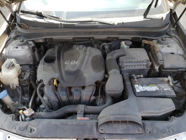 5NPEB4AC6BH164892 - 2011 HYUNDAI SONATA GLS SILVER photo 11