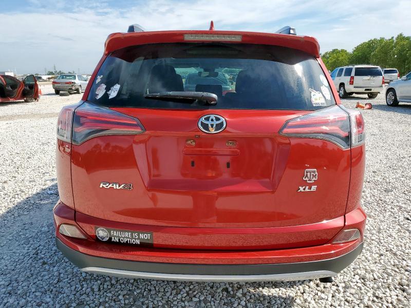 JTMWFREV0HJ147975 - 2017 TOYOTA RAV4 XLE RED photo 6