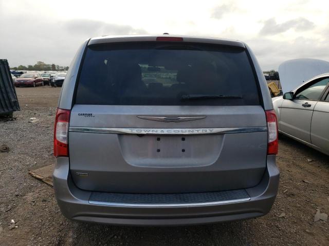 2C4RC1BG3ER383279 - 2014 CHRYSLER TOWN & COU TOURING SILVER photo 6