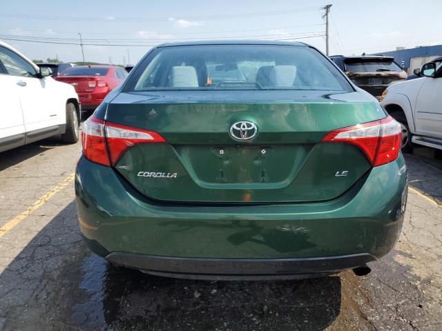 2T1BURHE2FC279709 - 2015 TOYOTA COROLLA L 绿色 照片 6