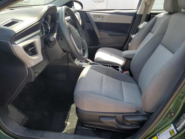 2T1BURHE2FC279709 - 2015 TOYOTA COROLLA L 绿色 照片 7